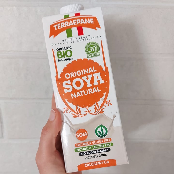 photo of Terraepane Original soya drink shared by @veraviglie on  04 Oct 2022 - review