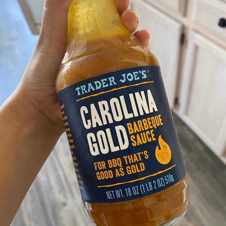 photo of Trader Joe's Carolina Gold BBQ Sauce shared by @veganzzz on  15 Feb 2021 - review