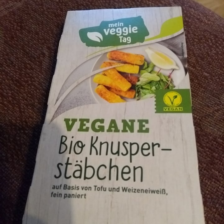 photo of Mein Veggie Tag Vegane Bio Knusper Stäbchen shared by @lunavegan on  27 Jan 2021 - review