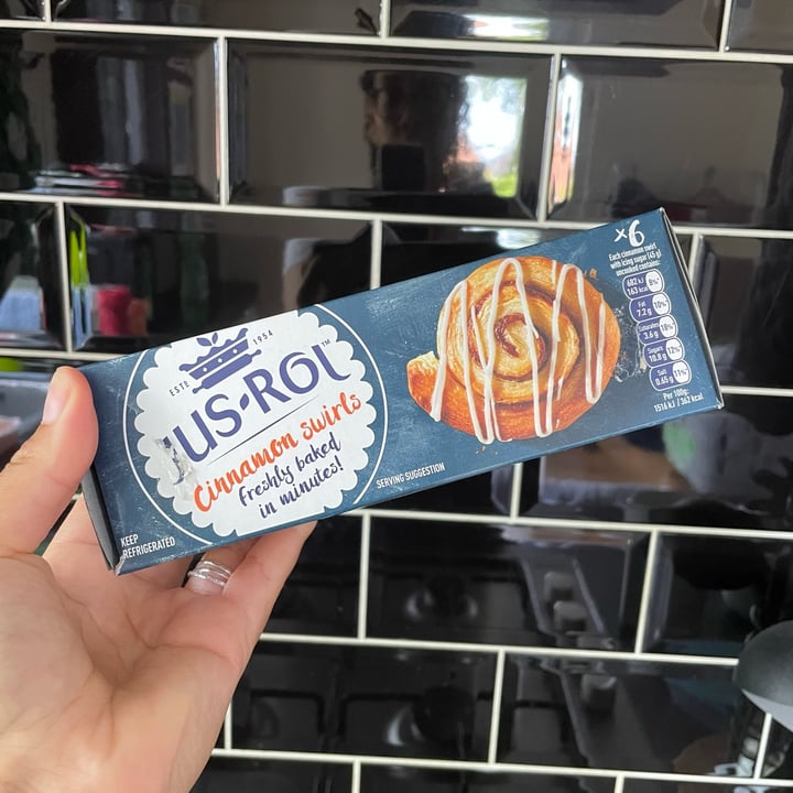 photo of Jus-Rol™ Jus rol cinnamon swirls dough shared by @southernveganupnorth on  07 Oct 2022 - review