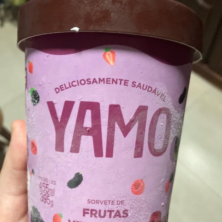 photo of Yamo Sorvete de frutas vermelhas shared by @valentinealvim on  08 Jan 2022 - review