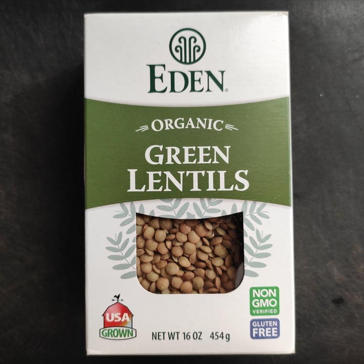 review photo of Eden Foods Organic Green Lentils shared by @lickmyveg on 25 Feb 2021 - review