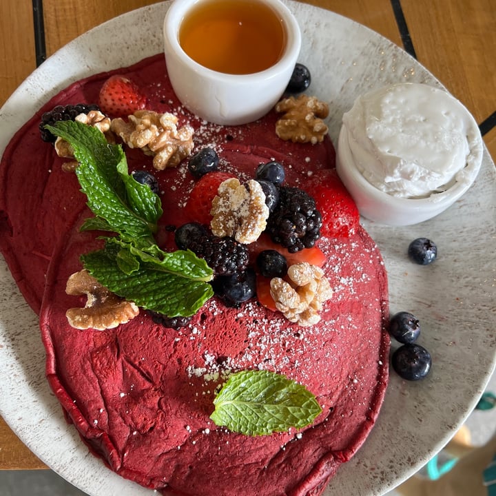 photo of Wildseed Red Velvet Pancakes shared by @rachel-miro on  02 Nov 2022 - review