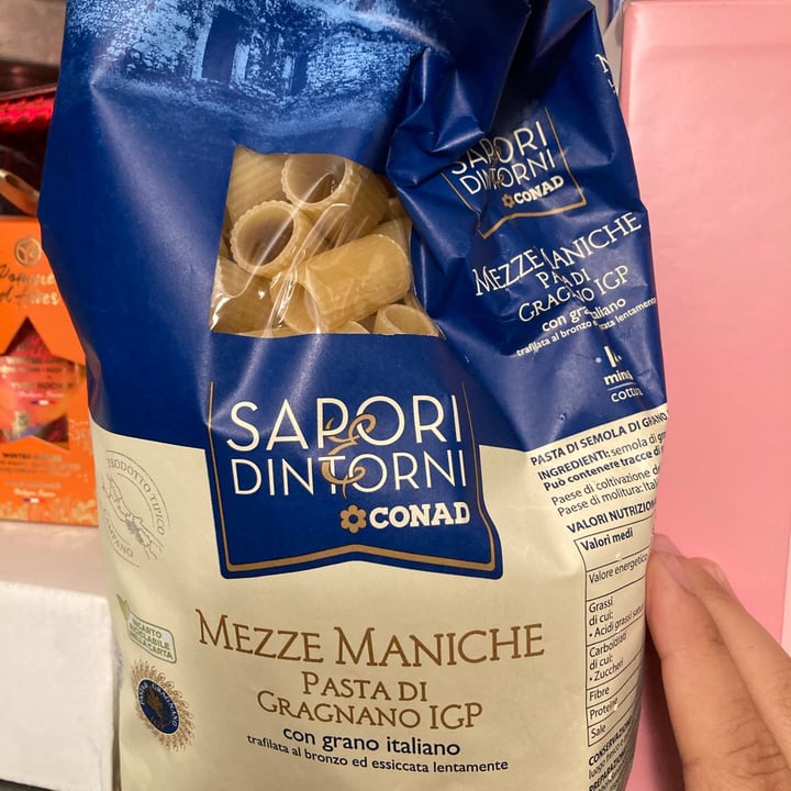 review photo of Sapori Dintorni | Conad Mezze maniche pasta di gragnano igp shared by @daxvegan on 09 Jun 2021 - review