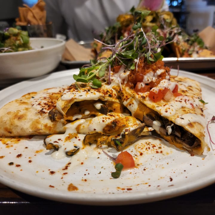 photo of Plant City Mushroom Quesadilla shared by @andirabas on  03 May 2022 - review