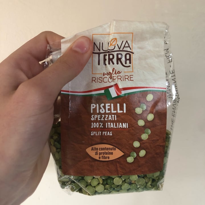 photo of Nuova Terra Piselli spezzati shared by @unamargheritavegana on  28 Nov 2021 - review