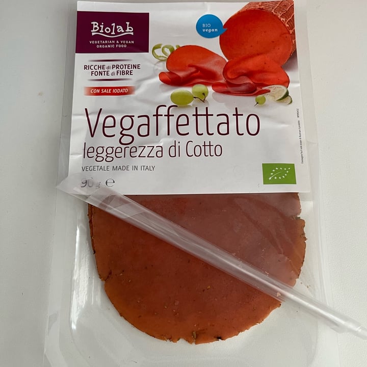 photo of Biolab Affettato vegano leggerezza di cotto shared by @agatab on  21 Mar 2022 - review