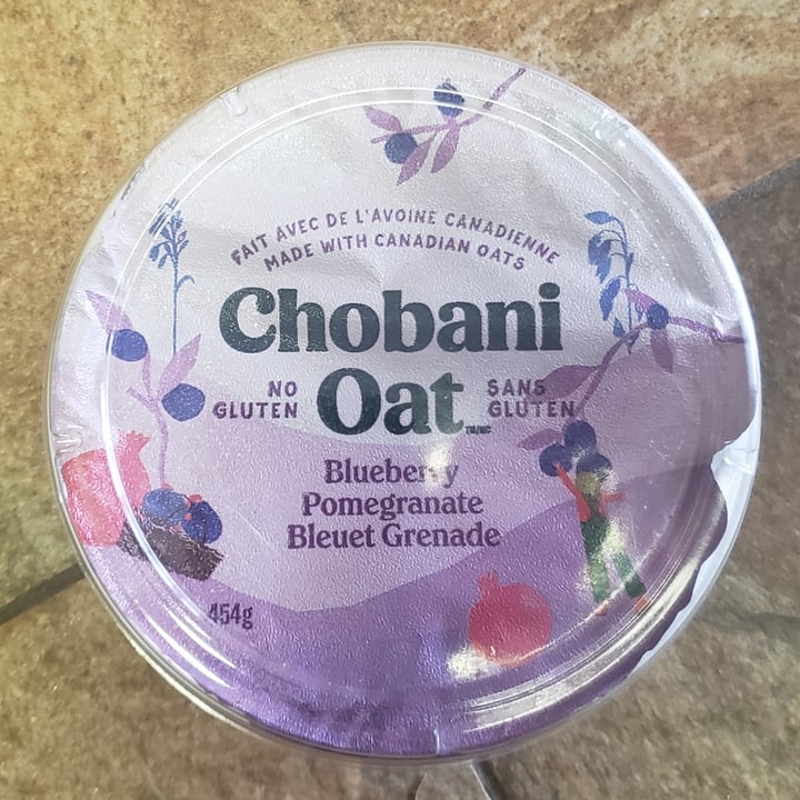 photo of Chobani Oat-Based Blueberry Pomegranate Yogurt shared by @metalmel666 on  20 Dec 2021 - review