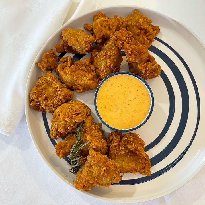 photo of The Vegan Chef Southern Fried Chickn shared by @realmessmarj on  02 Oct 2021 - review