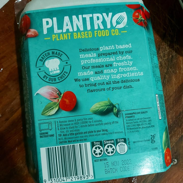 review photo of Plantry Spaghetti Bolognese shared by @romyelise on 07 May 2022 - review