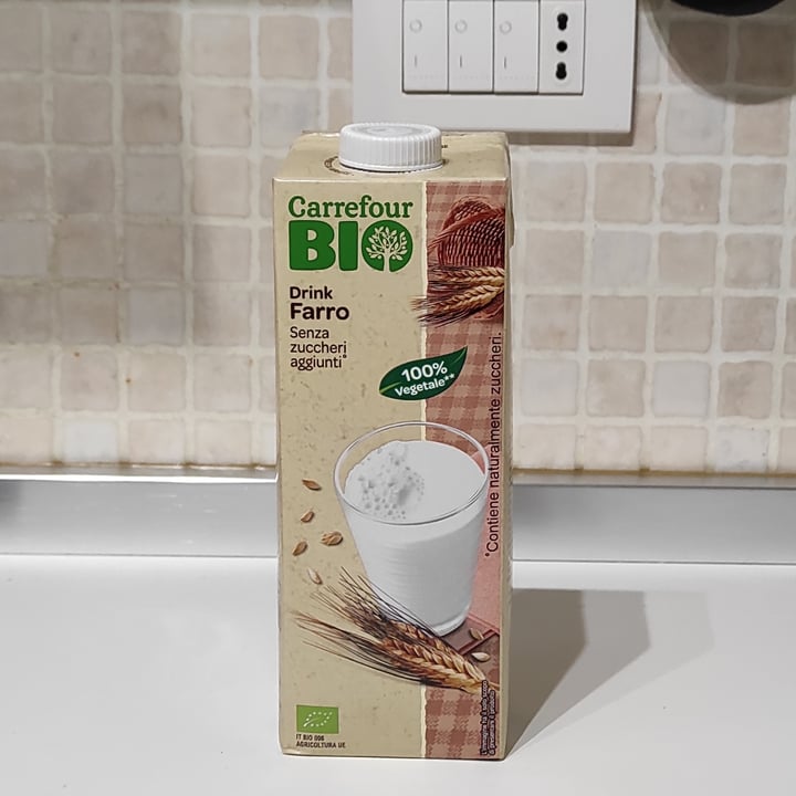 photo of Carrefour Bio Drink Farro shared by @niklabelloli1 on  16 Nov 2022 - review