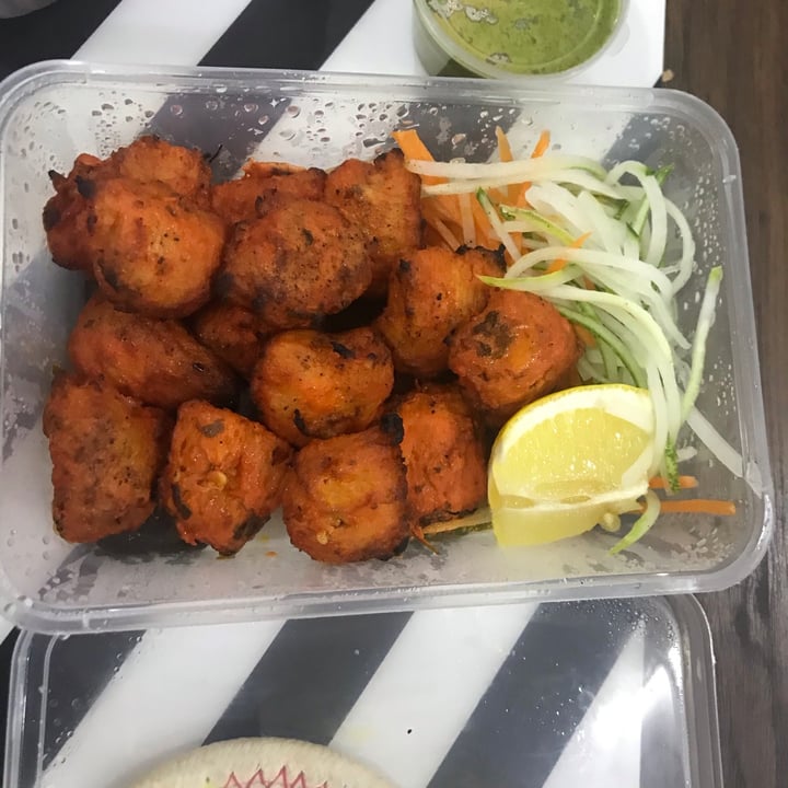 photo of Gokul Vegetarian Restaurant Chicken Tikka Masala shared by @veganwarrior666 on  13 Feb 2021 - review