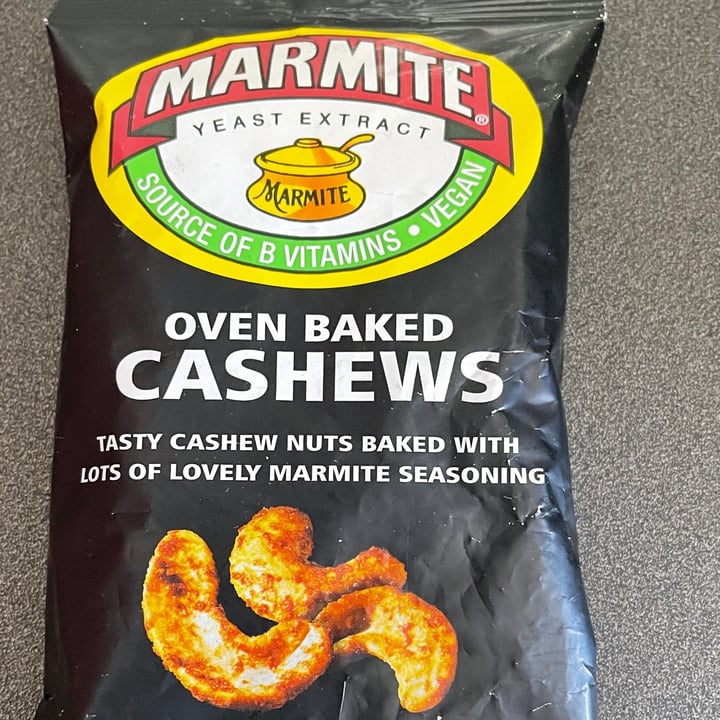 photo of Marmite Oven Baked Cashews shared by @cinziadicioccio on  06 Oct 2022 - review