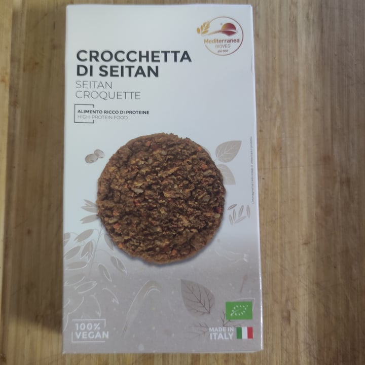 photo of Mediterranea BioVeg Crocchetta Di Seitan shared by @gaiatonelli on  28 Jan 2022 - review