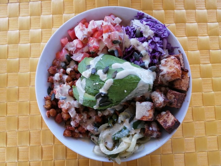 photo of Asher's Corner Cafe @ Ashers Farm Sanctuary Buddha Bowl shared by @jessipambee on  30 Oct 2019 - review