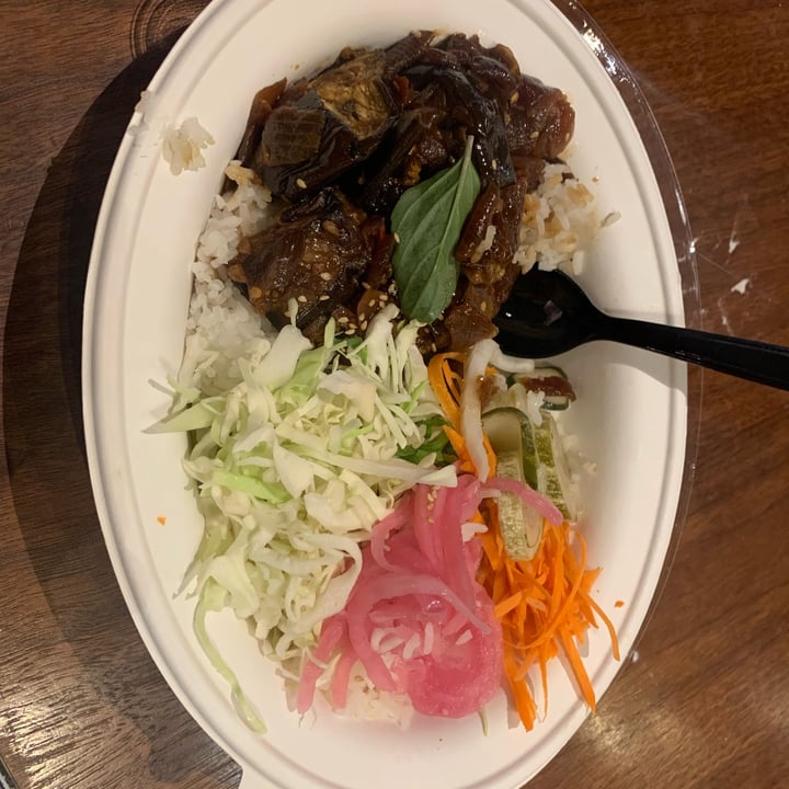 photo of Bang Bar Spicy Eggplant Rice shared by @mattfara50 on  27 Jul 2022 - review