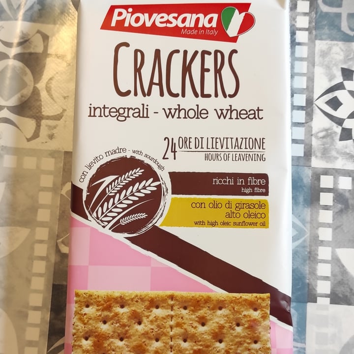 photo of Piovesana Crackers Integrali shared by @chiba on  24 Apr 2022 - review