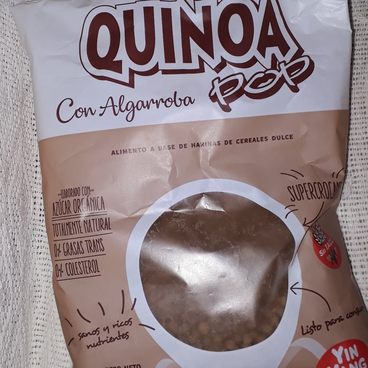 photo of Yin Yang Quinoa Pop con Algarroba shared by @carlaayes on  11 May 2021 - review
