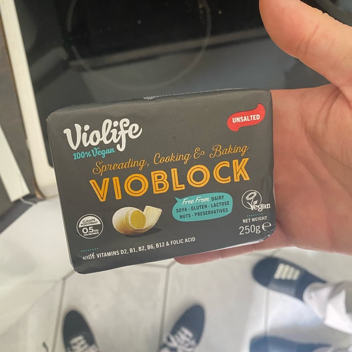 photo of Violife Vioblock with sea Salt shared by @jeod123 on  06 Oct 2022 - review