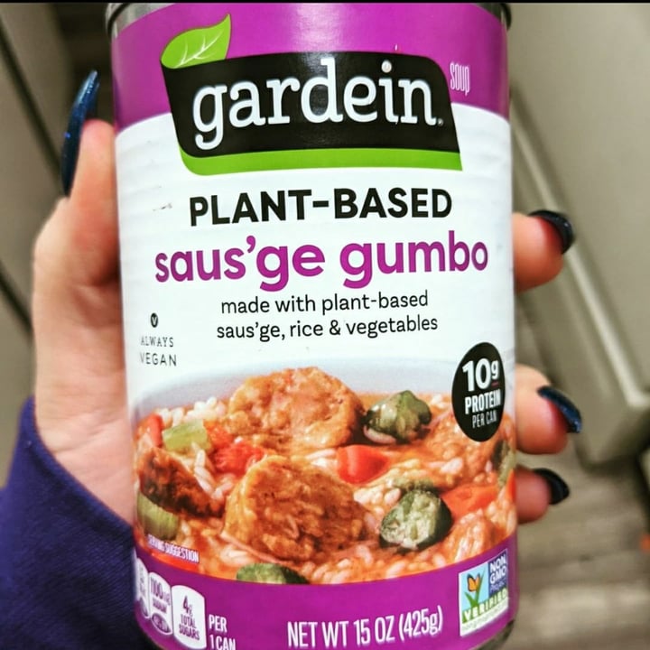 photo of Gardein Saus’ge Gumbo shared by @nehazecca on  21 Jan 2022 - review