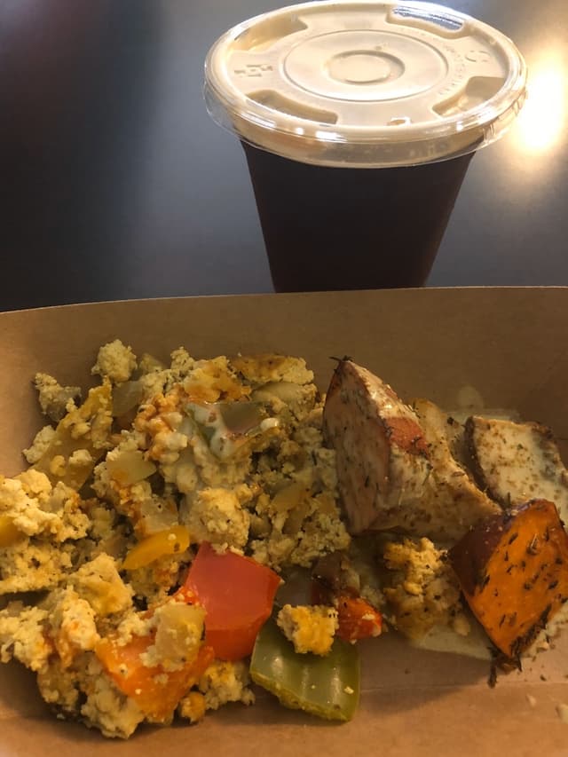 Foto do prato “Tofu Scramble”