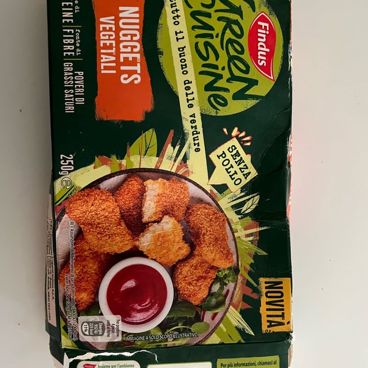 photo of Findus Nuggets Vegetali shared by @francicassinelli on  10 Apr 2022 - review