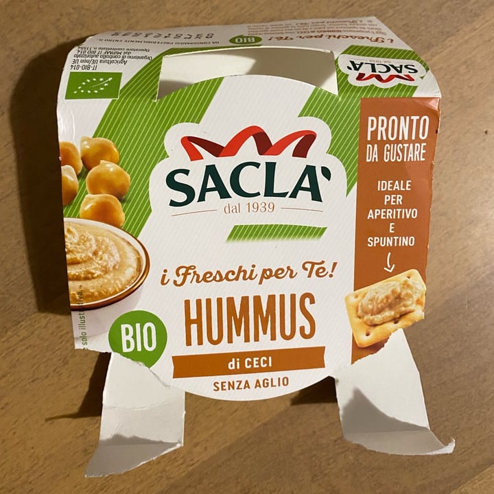 review photo of Sacla Hummus di ceci shared by @beanerys on 18 Oct 2022 - review