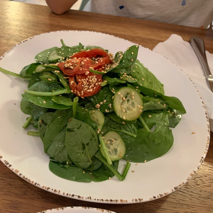 review photo of Truth & Tonic Sesame Spinach Salad shared by @mattfara50 on 29 Jul 2022 - review