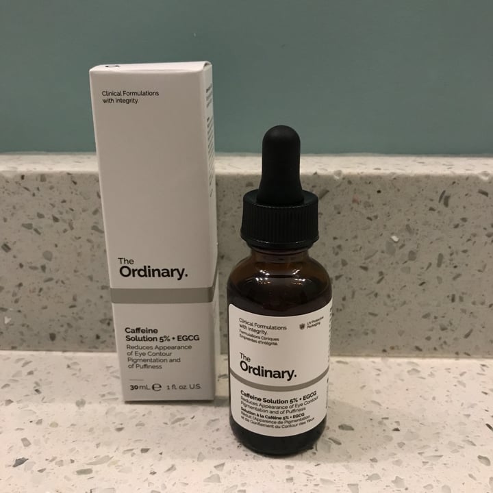 photo of The Ordinary Caffeine Solution 5% + EGCG shared by @mindyrella on  18 Oct 2020 - review