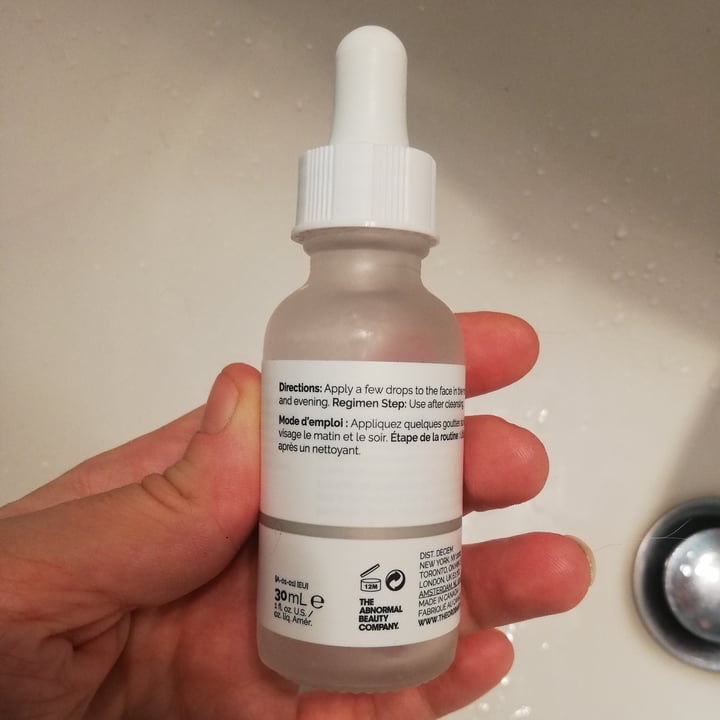 review photo of The Ordinary Niacinamide 10% + Zinc 1% shared by @auroragiovannetti on 09 Aug 2022 - review
