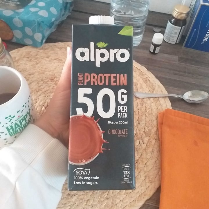 photo of Alpro Alpro Plant Protein Chocolate Flavour shared by @simona85r on  14 Apr 2022 - review