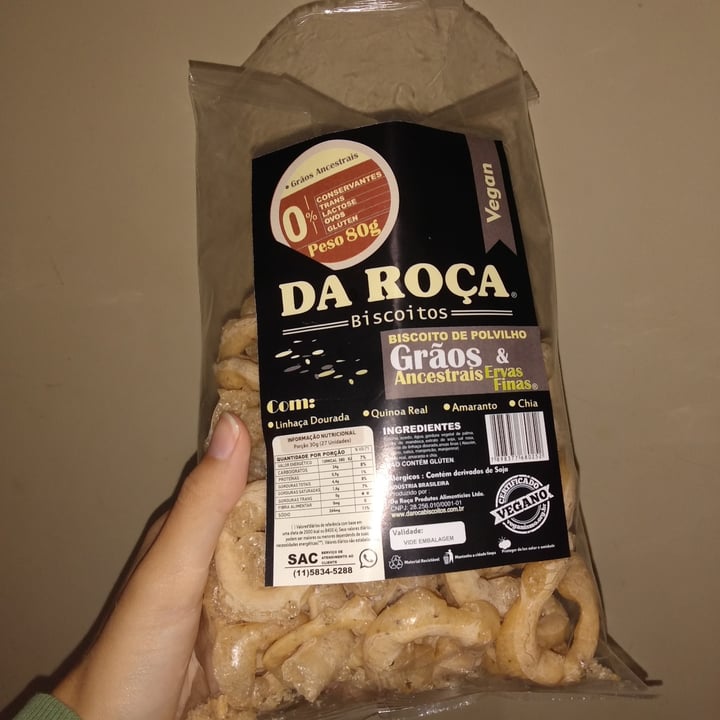 photo of Da Roça Biscoito de polvilho ervas finas shared by @giihcmoraes on  04 Jun 2022 - review