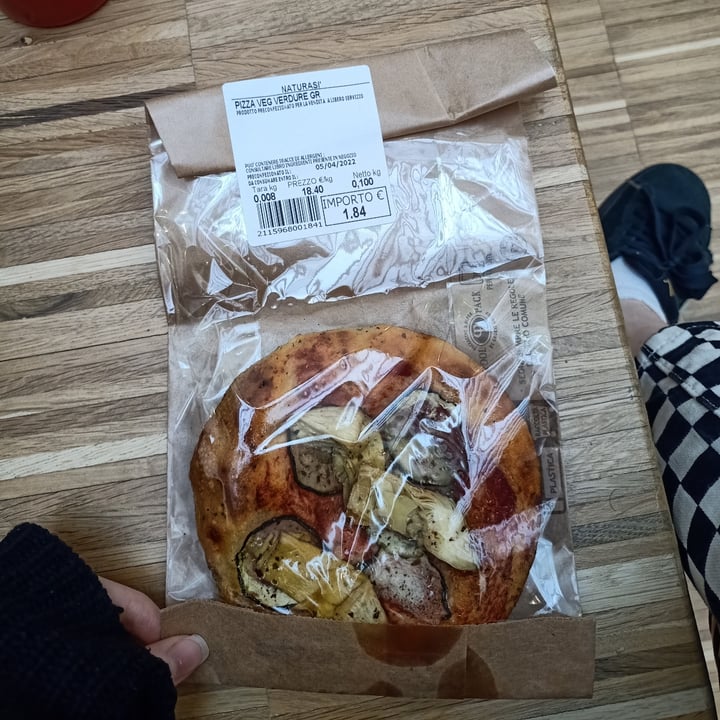 review photo of NaturaSì pizzetta vegana shared by @giuliadaylily on 05 Apr 2022 - review