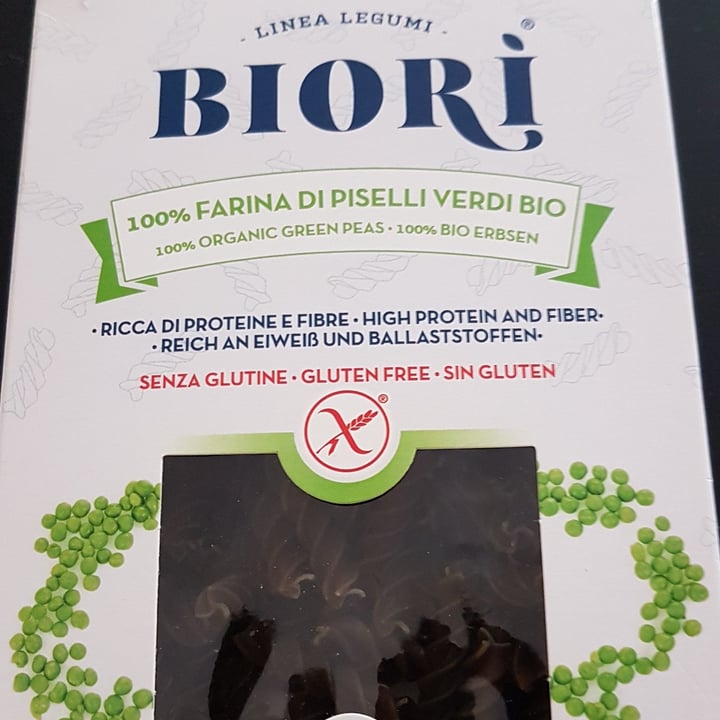 photo of Biori Biorì Fusilli Di Farina Di Piselli Verdi Bio shared by @loredanaformicola67 on  13 Apr 2022 - review