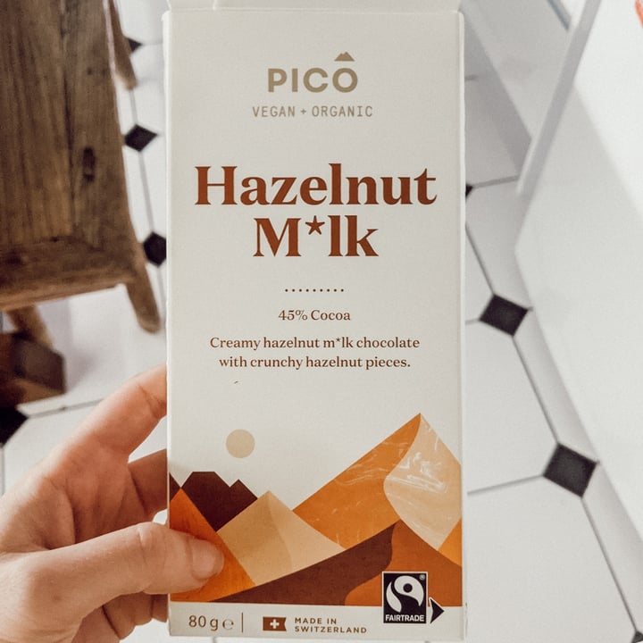 photo of Pico Chocolate Hazelnut M*lk shared by @byrachelholt on  02 Oct 2021 - review