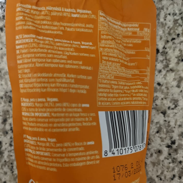 review photo of Corny Smoothie mango , pears and oats shared by @laurrr on 18 Jul 2021 - review