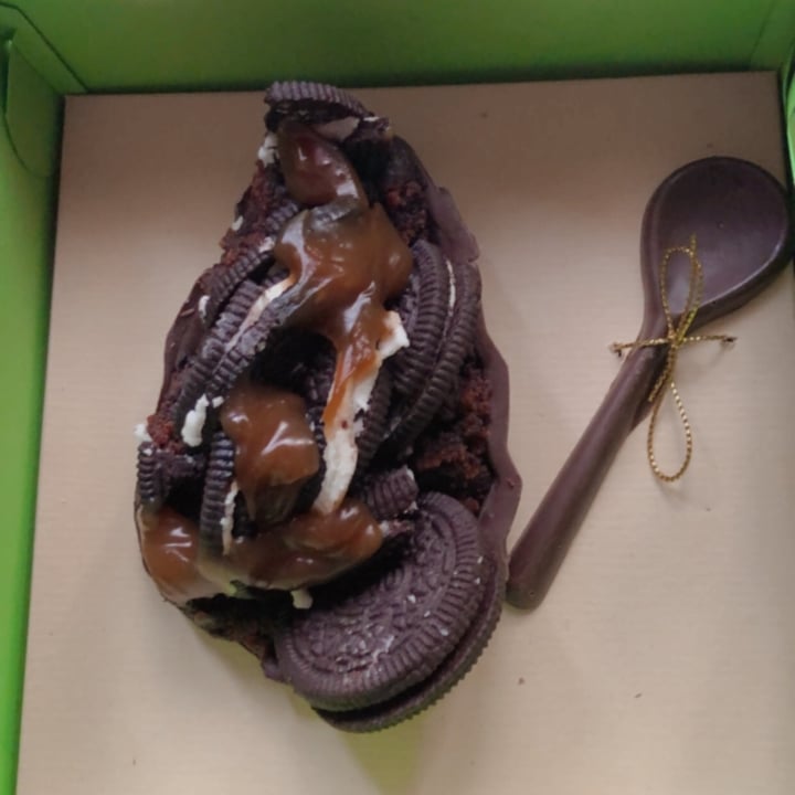 review photo of La Oveja Negra Vegan Food Huevo de pascuas shared by @candevegg on 30 Mar 2021 - review