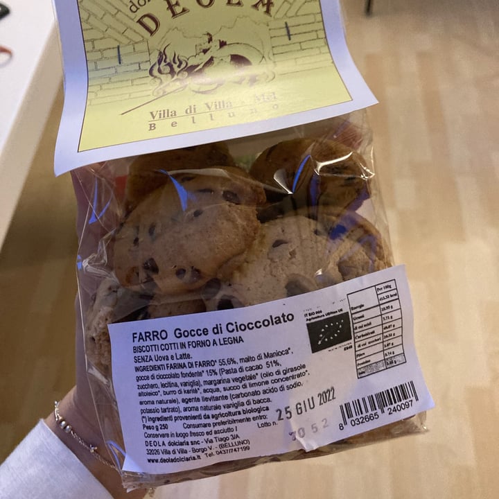 review photo of Deola dolciaria Biscotti Con Gocce Di Cioccolato shared by @babinskij on 01 Apr 2022 - review