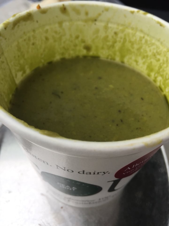 review photo of Pret A Manger Pea & Mint soup shared by @alialexandra on 31 Jul 2019 - review