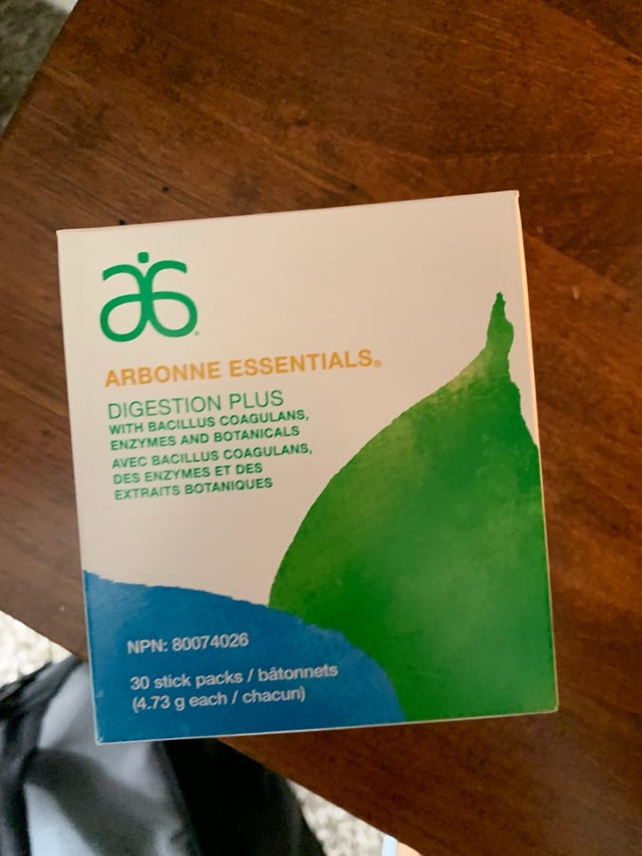 photo of Arbonne Digestion plus shared by @chloetunstill on  15 Aug 2019 - review