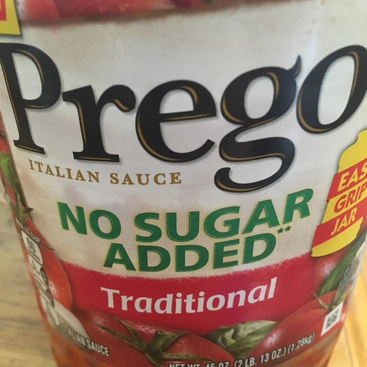 photo of Prego No Sugar Added Traditional Sauce shared by @sammiesmiles on  29 Apr 2020 - review