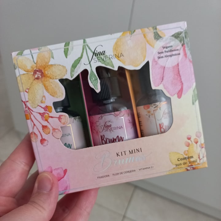 review photo of Fina Severina kit mini brumas shared by @pattyedwige on 14 Oct 2022 - review