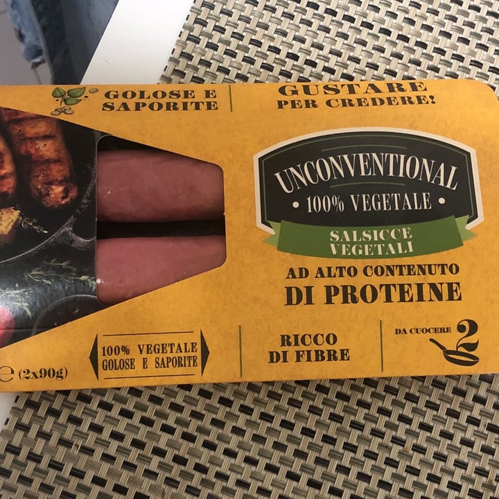 review photo of Unconventional Salsicce Vegetali - Sausages shared by @psychegle on 04 Dec 2022 - review