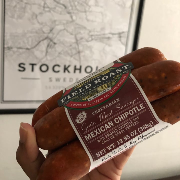 photo of Field Roast Spicy Mexican Chipotle Sausages shared by @soniamariakarnail on  30 May 2021 - review