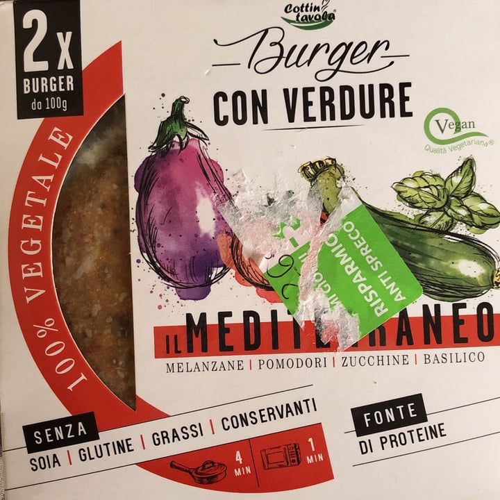 review photo of Cottintavola Burger Con Verdure shared by @crigio1984 on 13 Apr 2022 - review