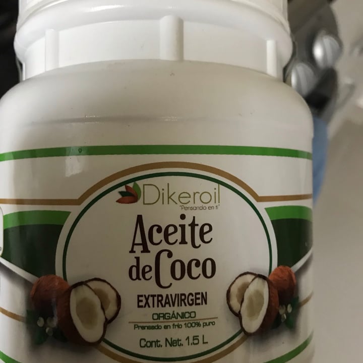 photo of Dikeroil Aceite De Coco Extravirgen Organico shared by @tiff2020 on  03 Oct 2020 - review