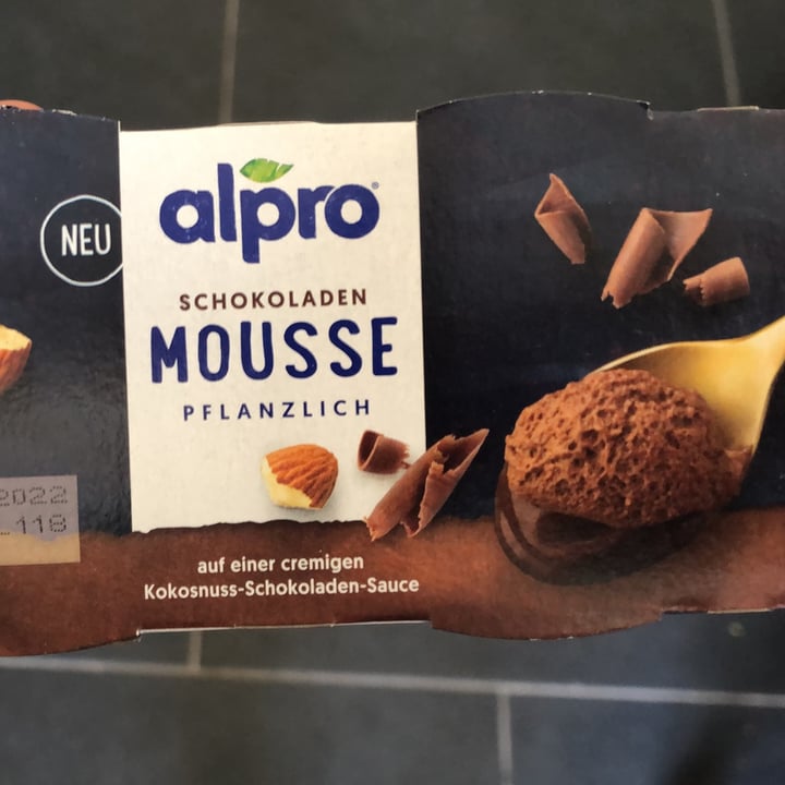 photo of Alpro Chocolate Almond Mousse shared by @deliarechichi on  04 Jun 2022 - review