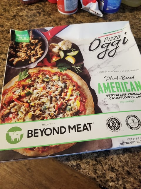 Oggi Foods SICILIANA – BEYOND MEAT PIZZA Reviews