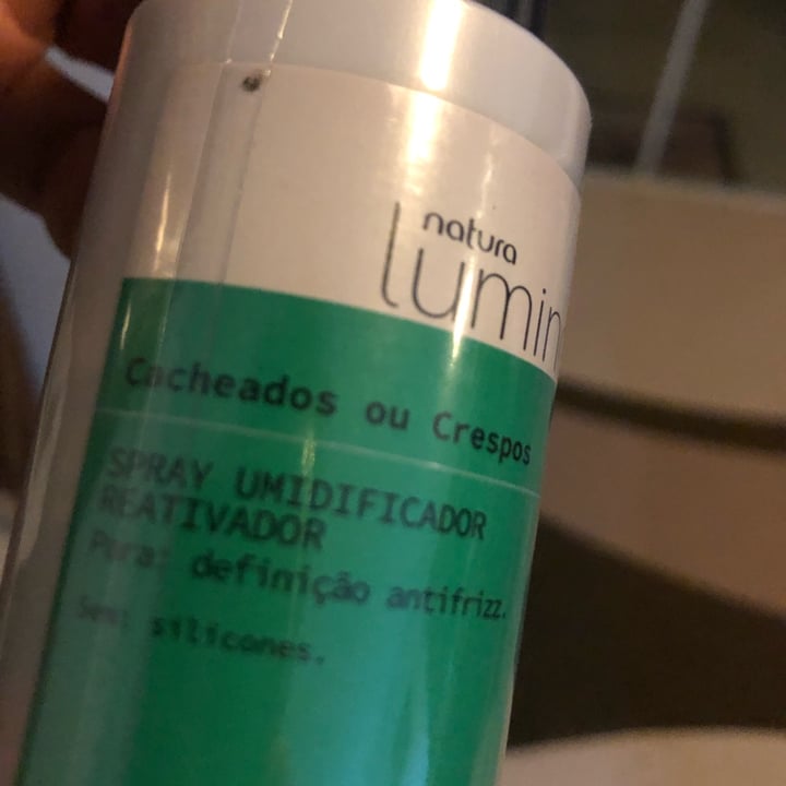 photo of Natura Lumina Spray Umidificador Reativador shared by @jesuseuconfioemvos29 on  21 Jun 2022 - review