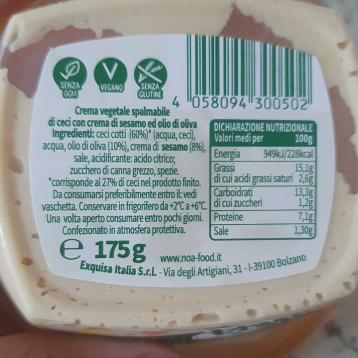 photo of Noa HUMMUS CECI shared by @lalla2310 on  23 Jun 2022 - review